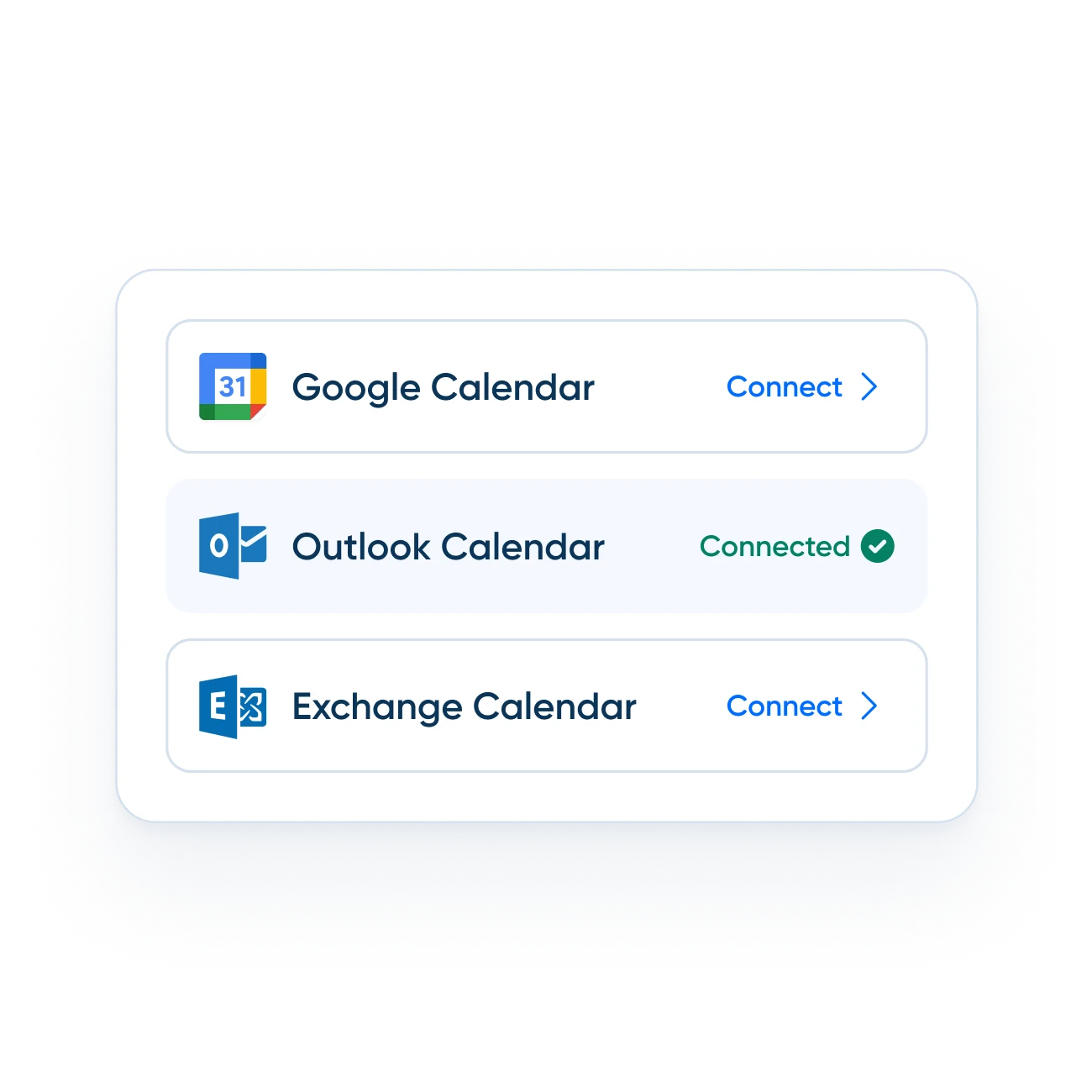 Connect your calendars